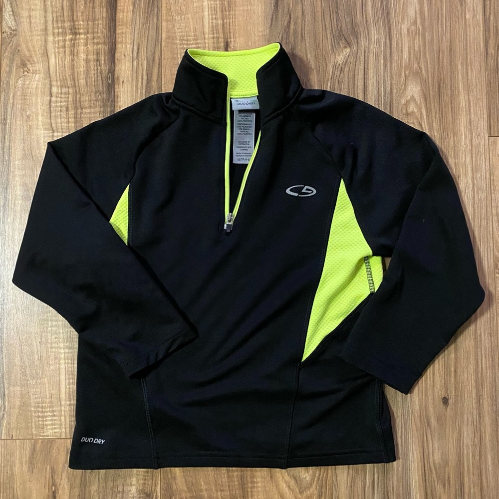 Champion Boys Quarter-Zip DUODRY Pullover Top  | Size XS 4-5